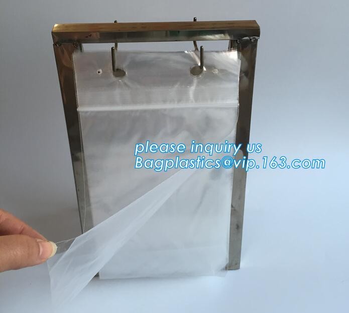 food grade LDPE Top Load saddle slider bag, Saddle deli bag with bottom slider for packing food, Biodegradable Zip lockk s