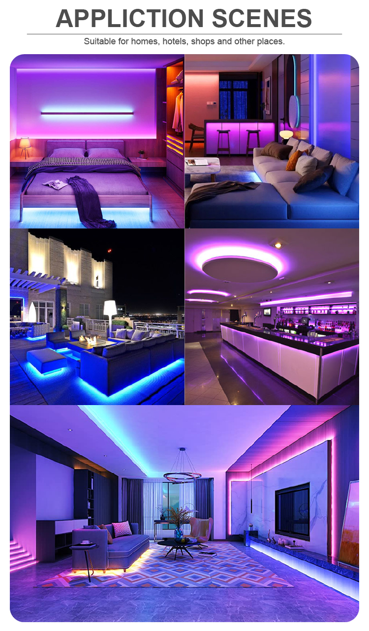 3500K TV Backlight Dream LED Strip RGBW Waterproof Sensored Strip Lights