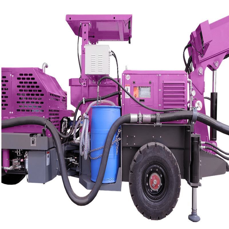 Hydraulic Shotcrete Machine Underground Tunneling Construction Concrete Shotcrete Machine