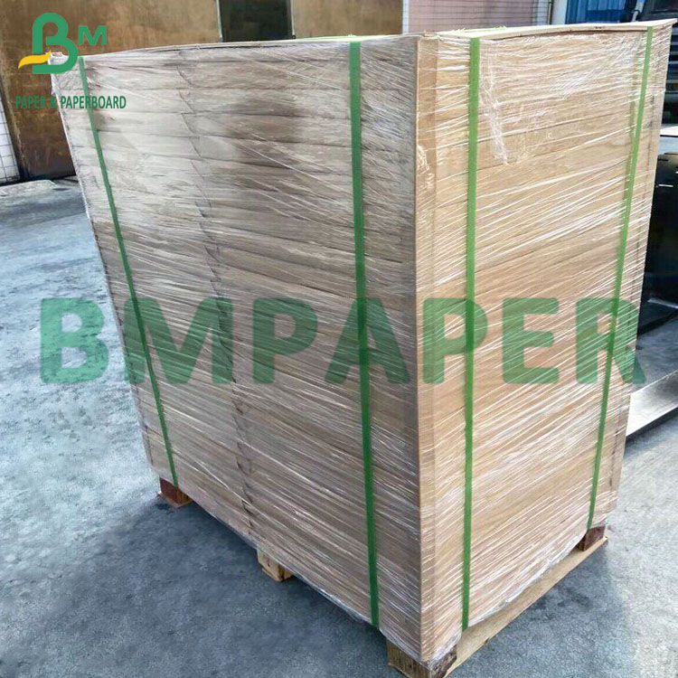 300g+15g PE Matte One Side Coated Food Packing Paper White Cardboard
