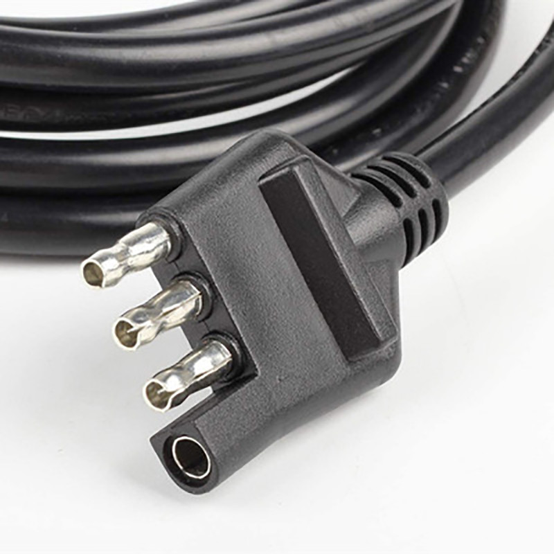 OD0.8 4 Pin Trailer Wiring Harness Power Cord SAE Extension Cord