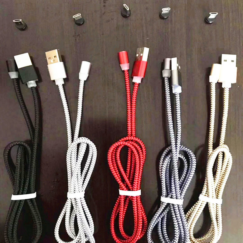 3 In 1 Fast Charging Magnetic USB Cable Cell Phone Date Transfer