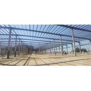 Prefab Steel Structure Building Church Warehouse Fast Installation