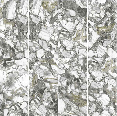 Luxury Stone 600x1200mm flat surface Full Polished Glazed Outdoor Curtain Wall Tiles For Garden And Terrace