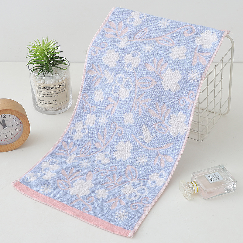 Custom Logo Children's Cotton Towel for Household Wiping Hands in Kindergarten