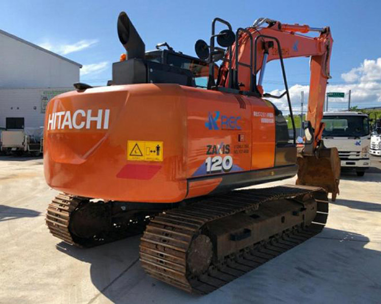 Used Hitachi ZX120-6 Excavator ISUZU Engine Hydraulic Pump