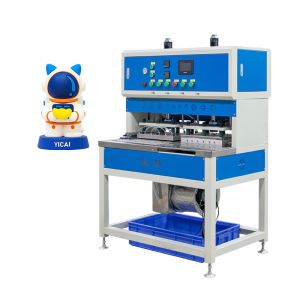 Energy Saving PVC Thermoforming Machine For Label And Zipper Puller Item Manufactures