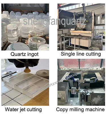 Professional Custom UV Transparent Small Size Quartz Glass Sheet