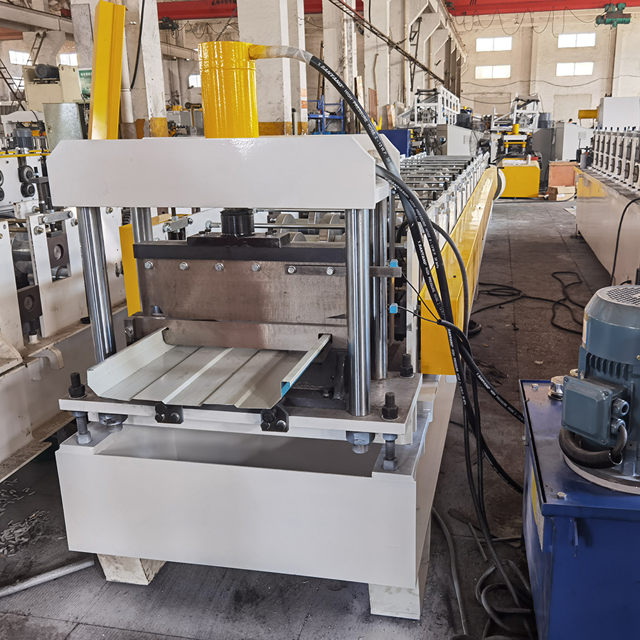 Metal Roll Forming Standing Seam Machine Colored Tile