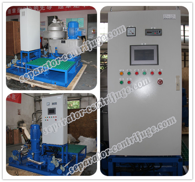 Unit Type Disc Stack Centrifugal Separator Wide Marine Diesel Engine Used
