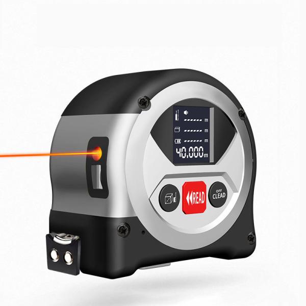 Customized 2 In 1 Laser Measure Tape 40m High Accuracy Laser Distance Finder