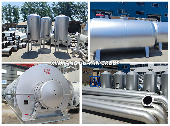 Huayin Waste Plastic To Fuel Oil Pyrolysis Plant Fuel Oil