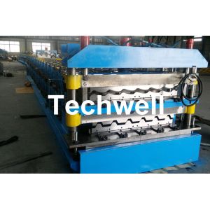 Chain Transmission Double Layer Roll Forming Machines For Corrugated Sheets