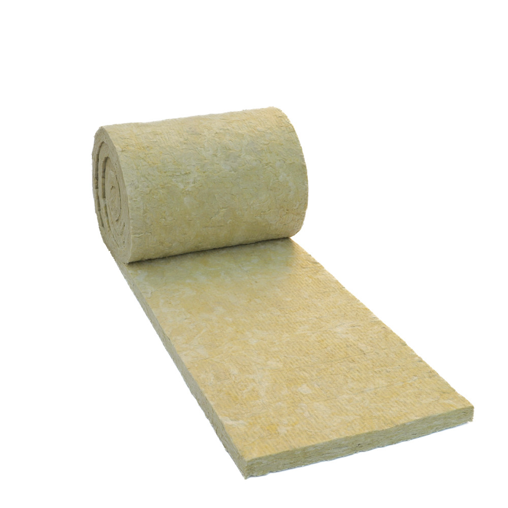 High Temperature Rock Wool Insulation Felt With Dimensional Stability And Acidity Coefficient 1.6