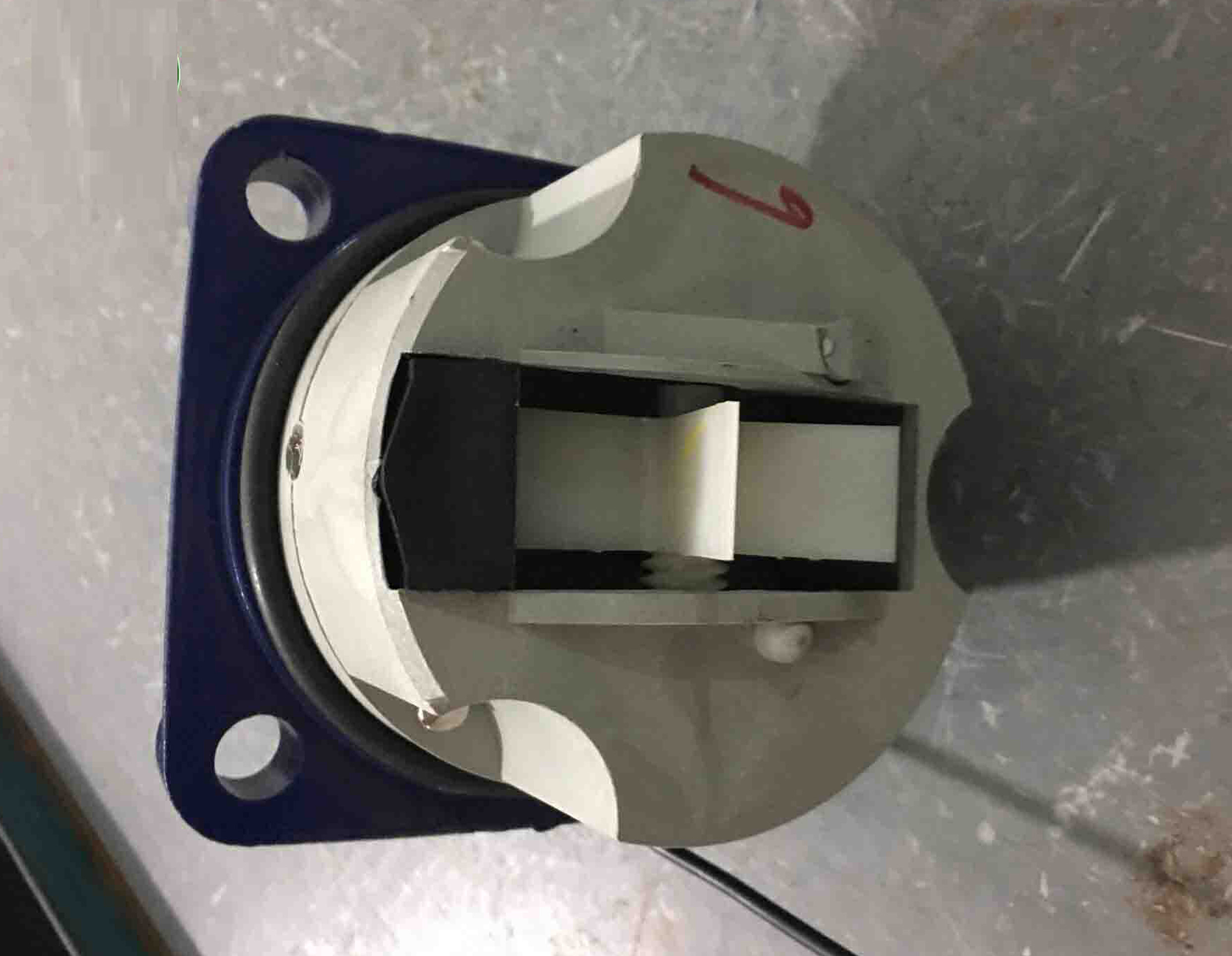 Impeller Types DN300 Woltman Water Meter ISO 4064 For Cold Water Flow Rate Totalization