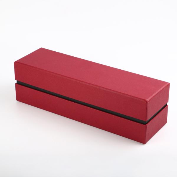 Sponge Cushion Wine Bottle Gift Box Luxury Cardboard Packaging Spirit Single Tab