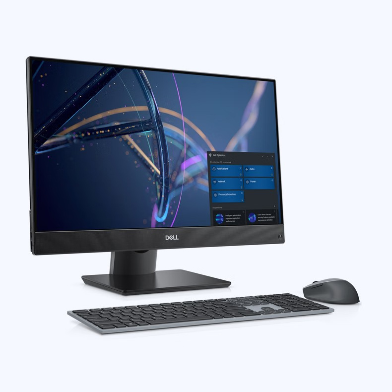 Windows 10 All-in-One i5-12500 8G 256G 1T 23.8" FHD 1920*1080 IPS Screen for Office and Gaming