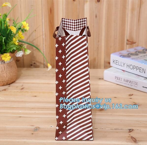 Luxury paper bags with handles Different Sizes,250gsm art paper shopping carrier bag custom printing with handle rope