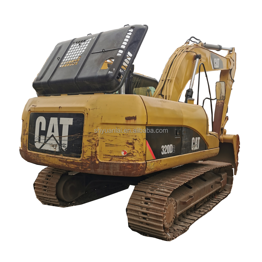 Original Hydraulic Pump And Soft Steel Design CAT320D2 Excavator With Powerful Engine