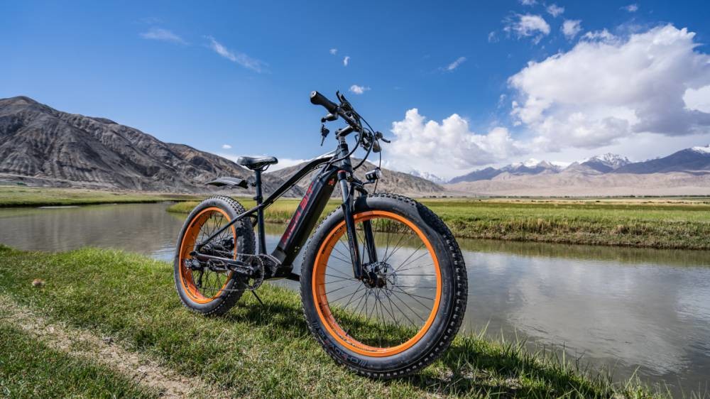 US STOCK 26 Electric Fat Tire Ebikes For Hunting Commuter Mountain 1000w 48v 42kmh