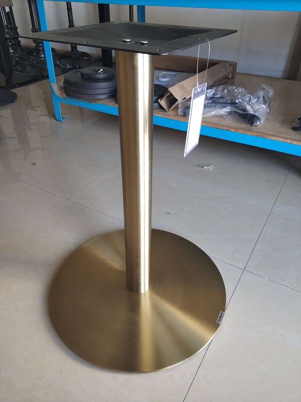 Height 720mm Restaurant Table base Square Base Stainless Steel Commercial Furniture