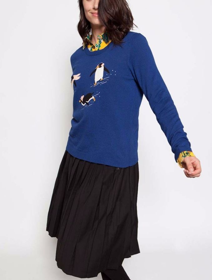 Oliver Jersey Long Pullover Sweaters , Winter Ladies Pullover Sweaters