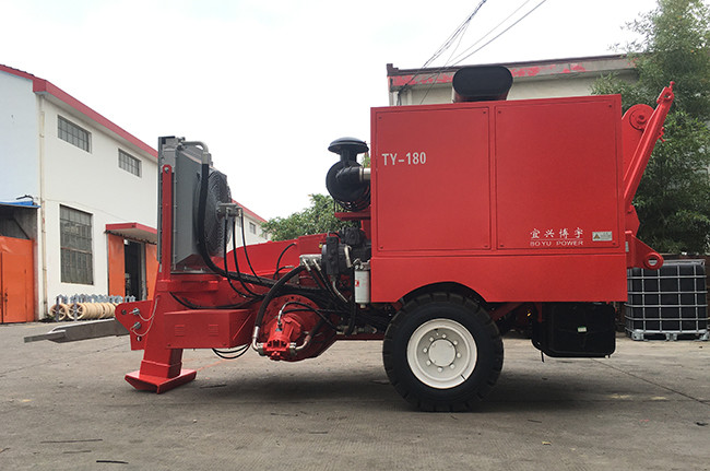 180kN Stringing Equipment Hydraulic Puller Machine For Transmission Line