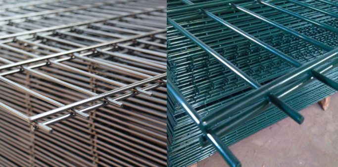2 D 6 X 6 Welded Mesh Double Loop Wire Fencing For Residential