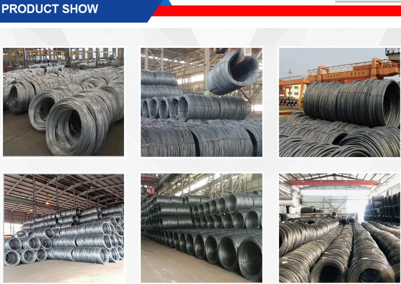 SAE1008b SAE1006 A53 Spring Steel Wire Cold Drawn Hot Forged Carbon Steel Wire