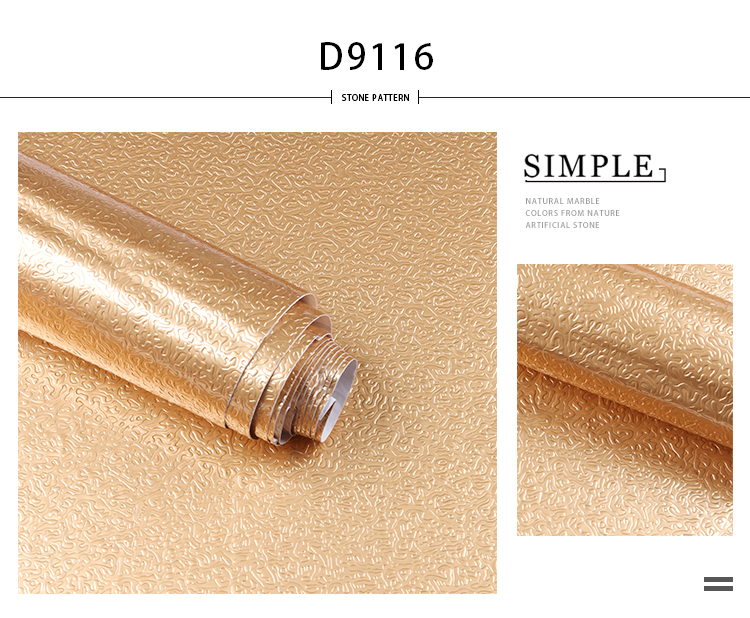 10m Length Removable Wallpaper for Walls Aluminum Foil Peel Stick Self Adhesive