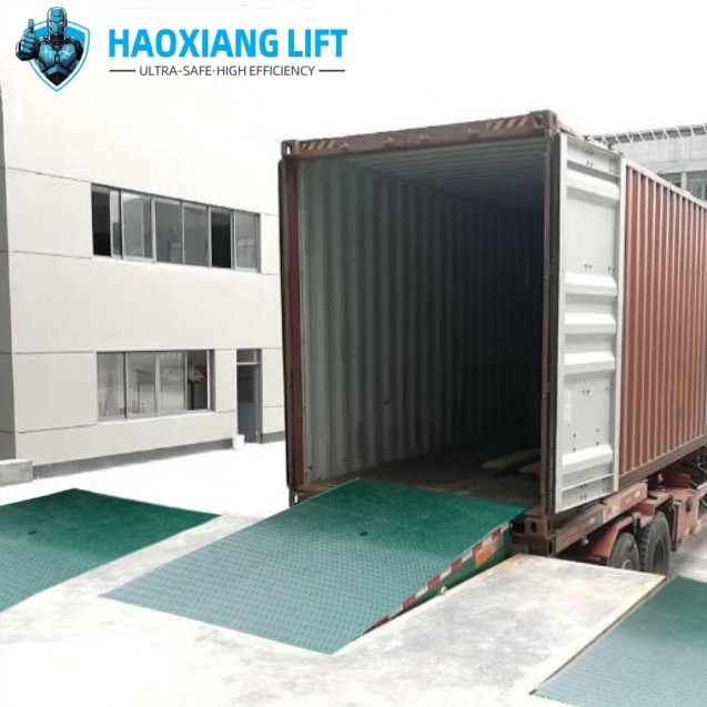 Safe Operation 10 Tons Fixed Stationary Dock Leveler Platform - High Load &