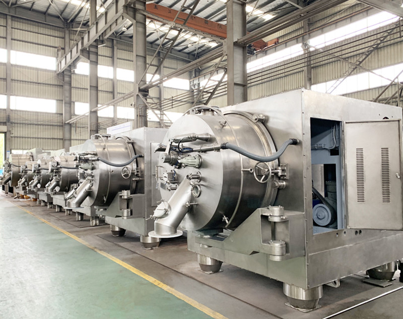 FW Series Horizontal Bag Turning Basket Centrifuge Peeler Bottom Discharging Starch Refining