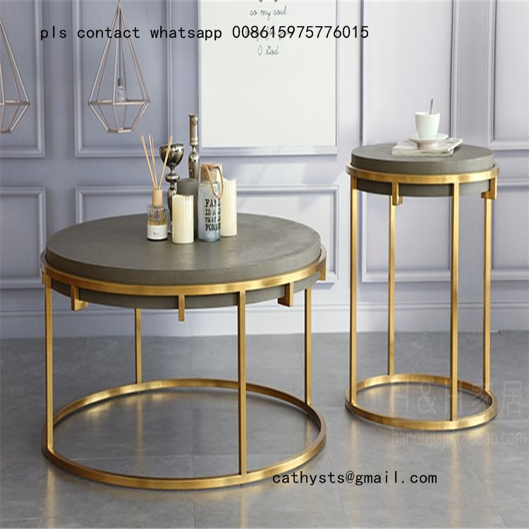 stainless steel dining table base leg hairline gold coffee table base for hospitality projects
