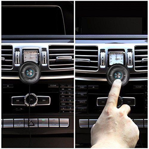 2018 wholesale wireless Bluetooth car kit aux adapter car mp3 fm transmitter aux Bluetooth music receiver