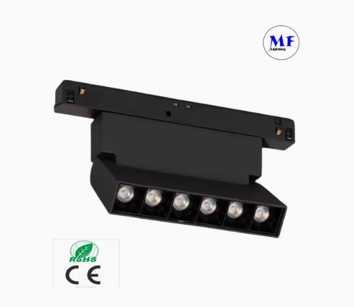 Factory Price Dali Dim Plastic Alu Low-Glare 110lm/W Foldable Bike Fruit Shop Workshop Shopping Office Cafe Canteen Cloth Shop LED Track Magnetic Grille Light