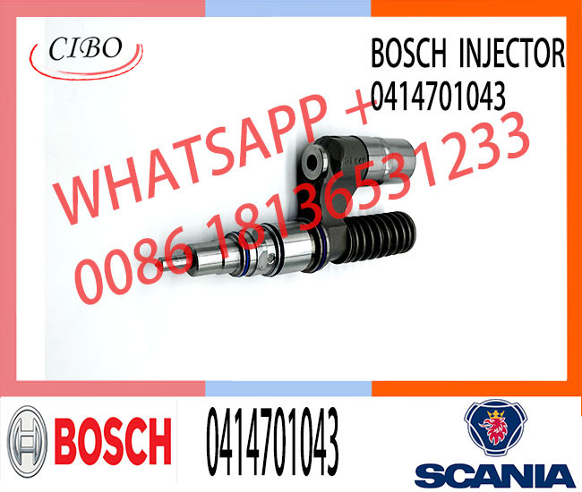 SCA-NIA DC13 Engine Parts 1734493 0414701092 Diesel Fuel Unit Pump Injector 1734493 0414701043