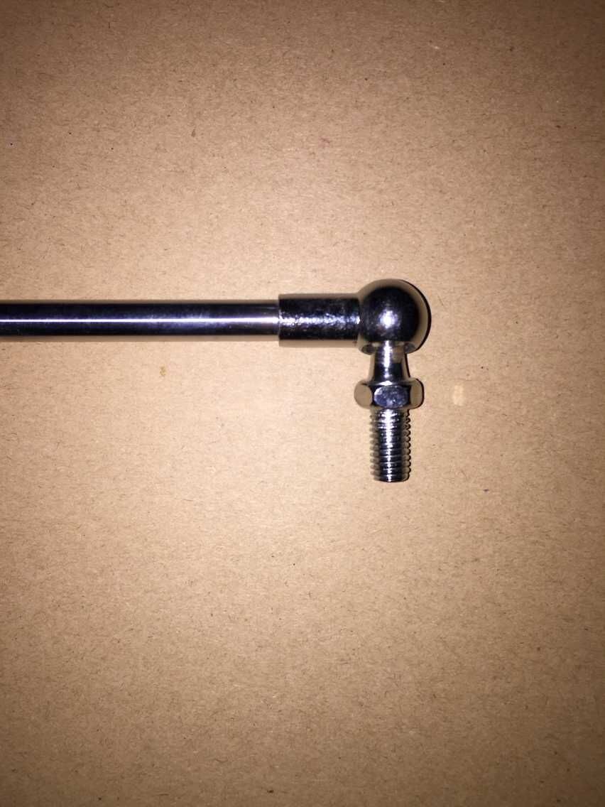 Silver Compression Gas Springs Heavy Duty Gas Strut Engineering Gas Lift