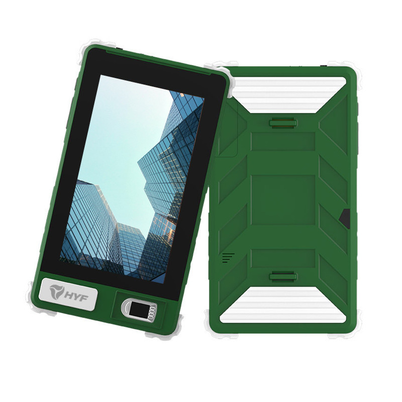 Portable Fingerprint Biometric Device Rugged Tablet Camera Facial Recognition 1024*600