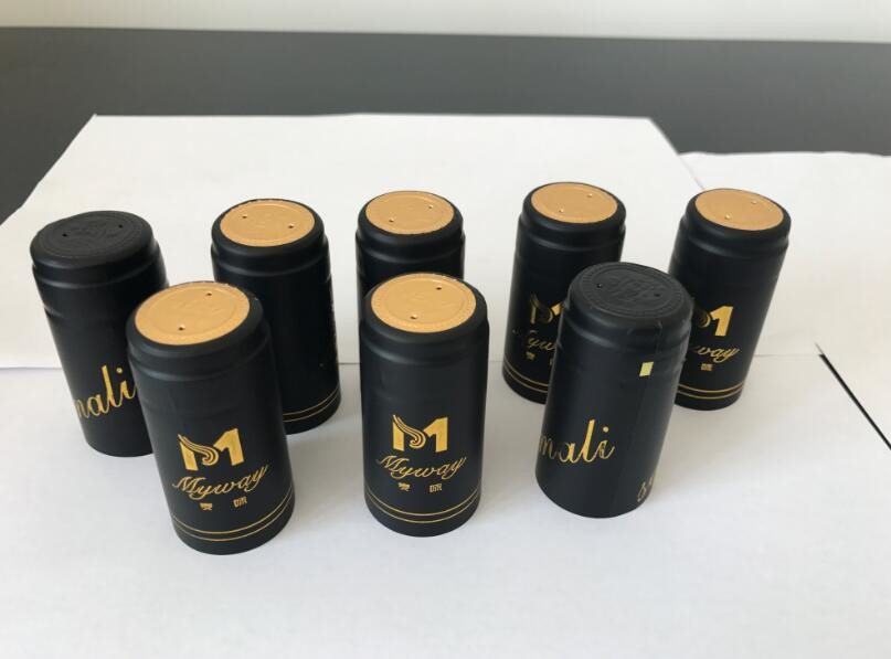 Heat shrink/ PVC capsules for bottles of wine grappa spirits oil vinegar and beer