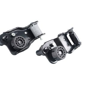 Metal Hinge Snap Fit Design For Refrigerator Electronics Assembly