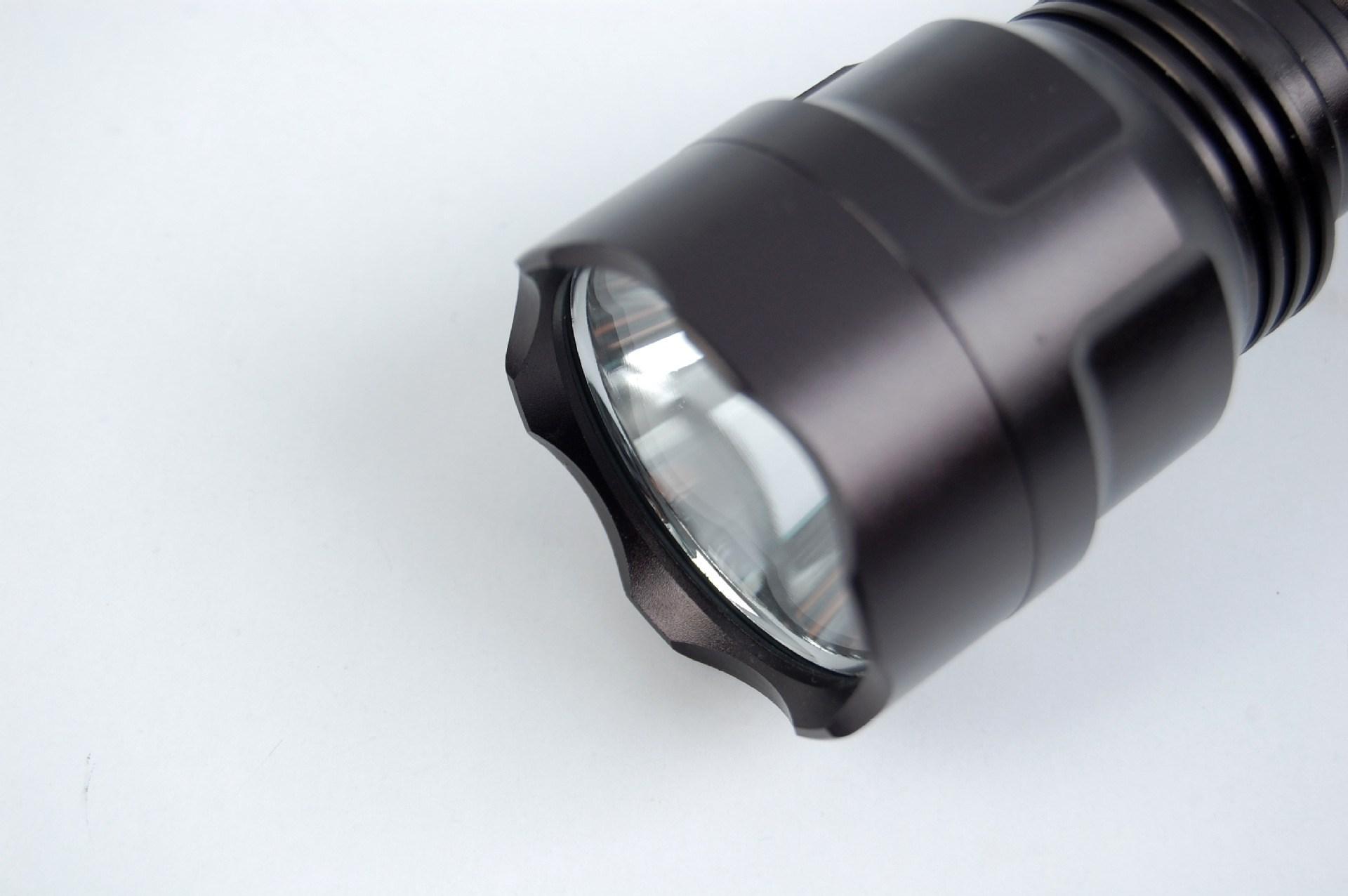 18650 Rechareable CREE C8 XML-T6 High Power 1200 Lumens LED Flashlight with 5 Modes