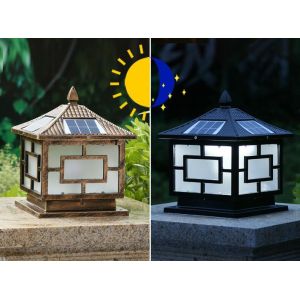 Smart Solar Pillar Lights Integrating Traditional Aesthetics With Modern