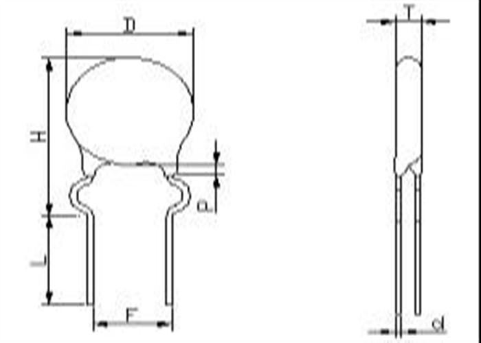 NTC Current Limiter 18ohm , Limiting Inrush Current Resistor For Switch Mode Power