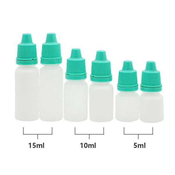 Medical Laboratory Dropper Bottle Applicator Eye Drops Squeeze Bottle 5ml 10ml