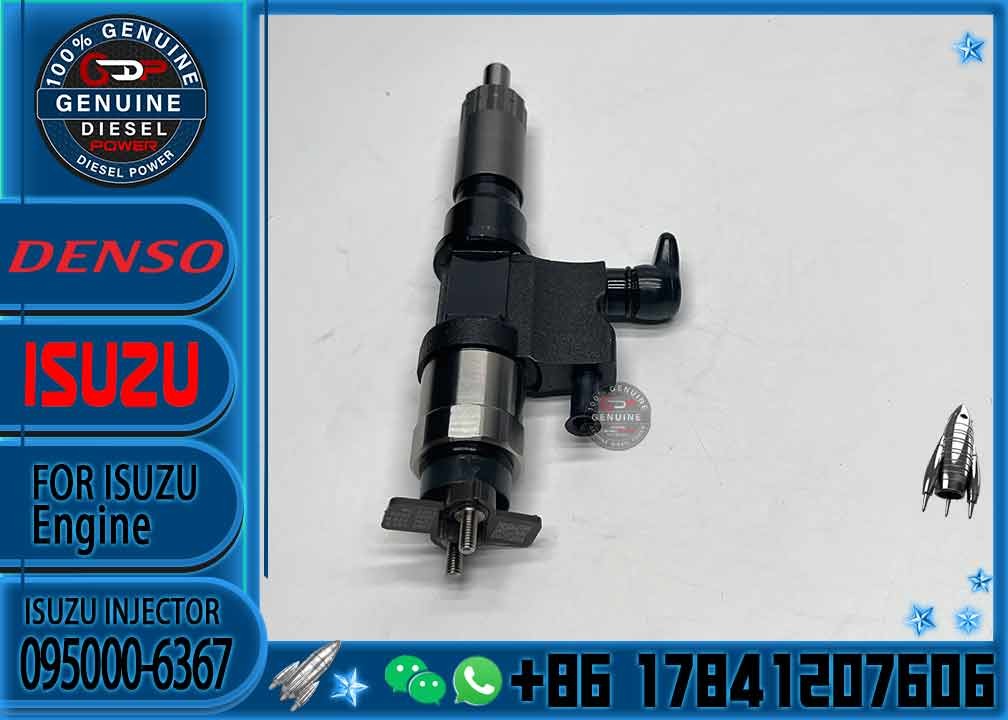 Diesel engine Common Rail Fuel Injector 095000-6366 095000-6367 for ISU-ZU 4HK1 6HK1 engine 8-97609788-6 8-97609788-7