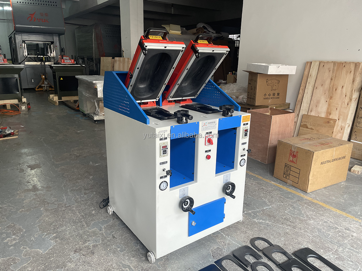 YUTAI Double-headed Manual Air Bag Shoe Sole Press Machine