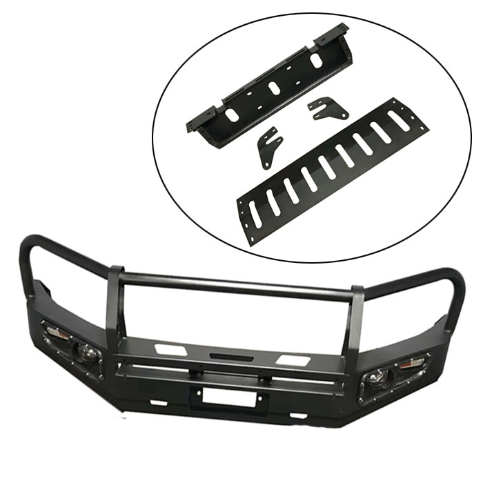 Skid Plate Front Bumper Guard For Toyota Prado Fj150 / Metal Car Bumper