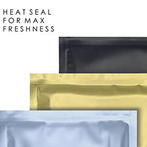 Moisture Proof Custom Mylar Bag Heat Sealable