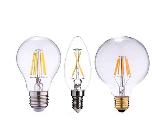 360 degree filament LED light bulbs lamp G24 globe bulbs 5watts E26 brass base
