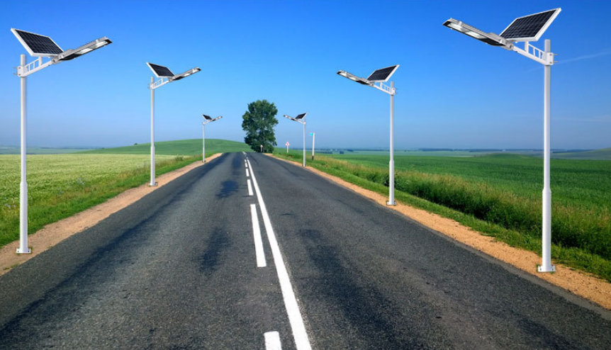 Rustproof Waterproof LED Street Lights 120LM/W IC Intelligent Control